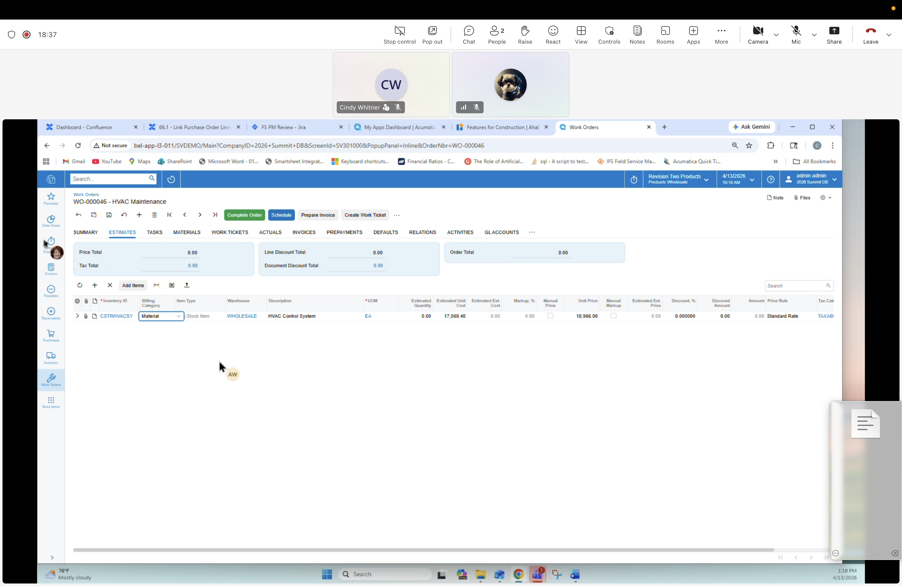 Source step 18 screenshot