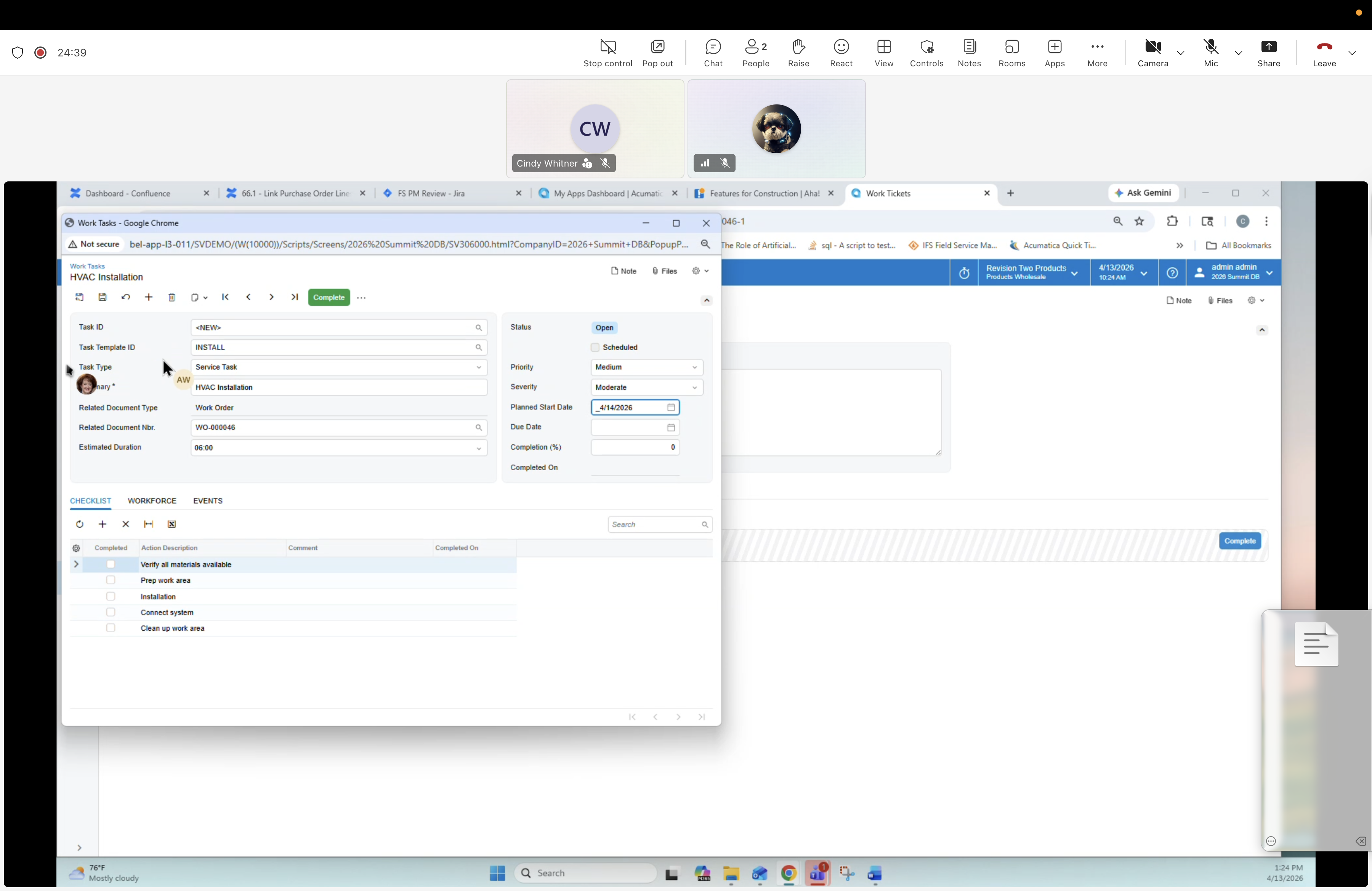 Source step 23 screenshot